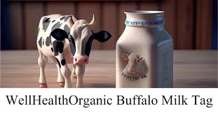 Benefits of wellhealthorganic buffalo milk tag